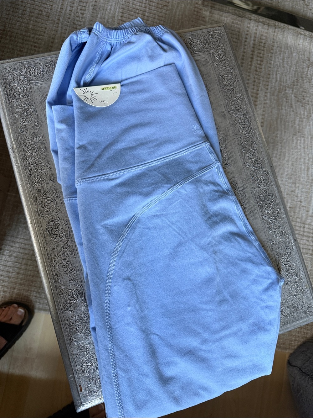 Offline the hugger cinch pant Light Blue Active Leggings Large